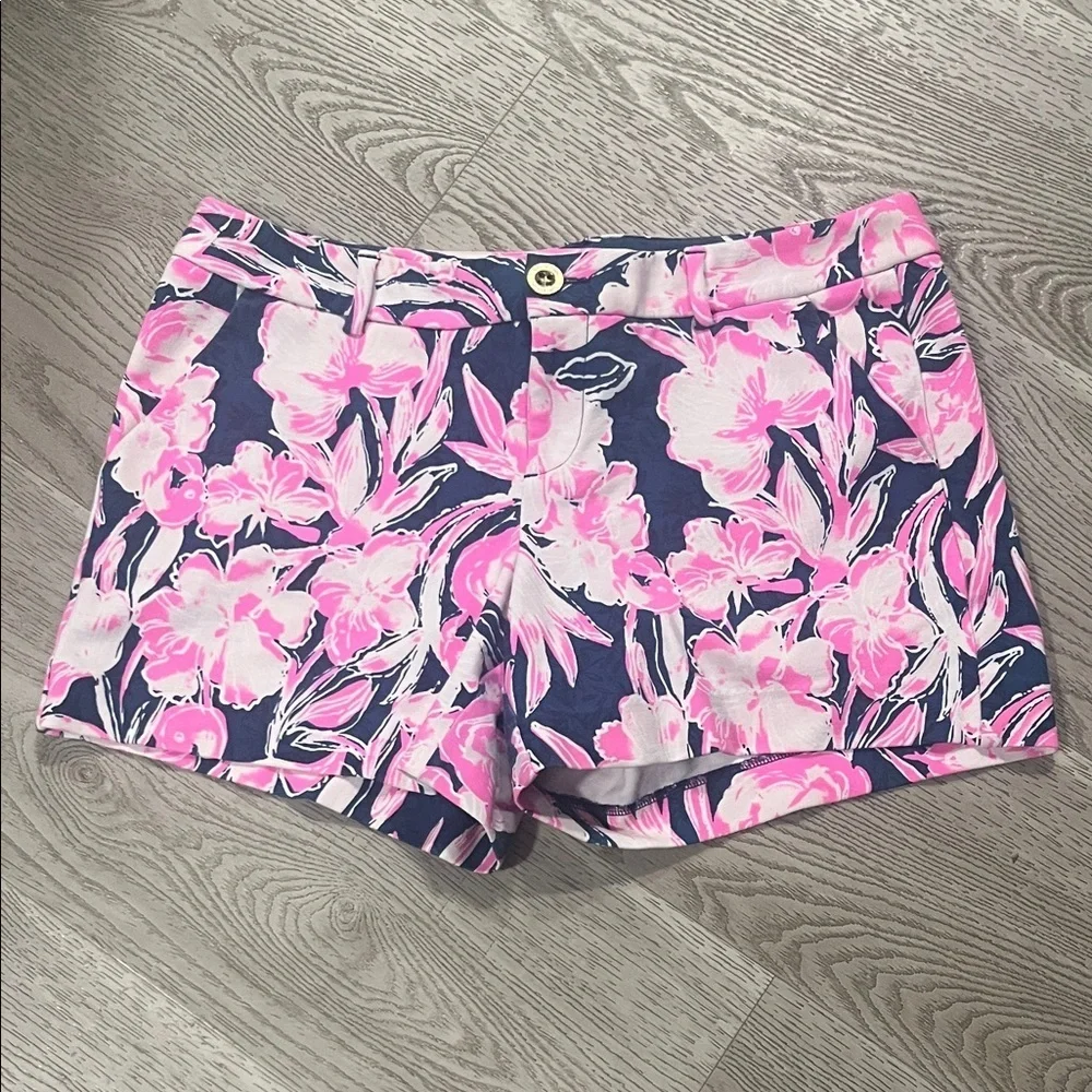 Lilly Pulitzer Pink Floral Women's Shorts